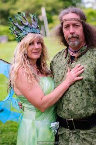 Seelie King and Queen of the Maryland Faerie Festival
